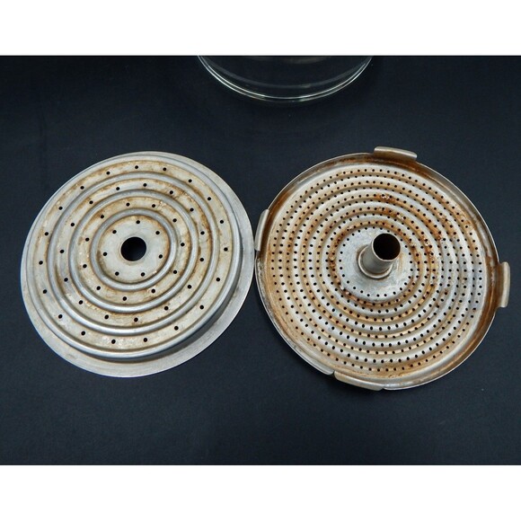 Pyrex Glass Coffee Pot Flameware StoveTop 6-9 Cup Percolator Complete #7759-B - Picture 12 of 16